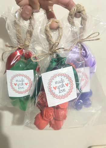 Ayıcık Şekilli Mor Dekoratif Sabun - Görsel 17