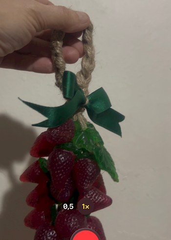 Çilek Şeklinde Asılabilir Sabun - Görsel 5