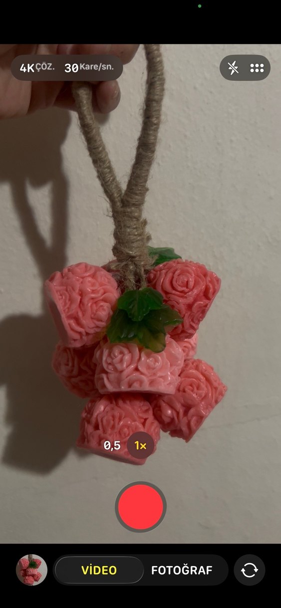 Top gül salkım sabun - Görsel 2