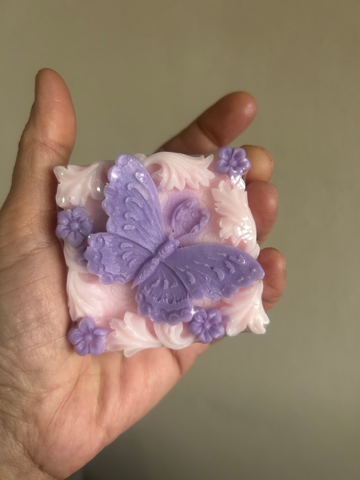 Kelebek Figürlü El Yapımı Sabun - Görsel 3