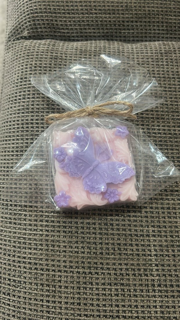 Kelebek Figürlü El Yapımı Sabun - Görsel 2