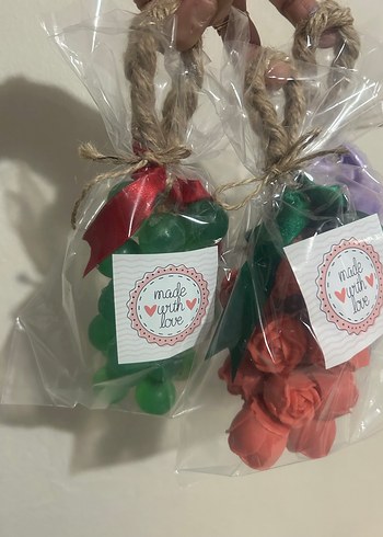 Organik  el yapımı mis kokuşu salkım sabunları - Görsel 9