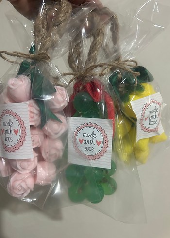 Organik  el yapımı mis kokuşu salkım sabunları - Görsel 10