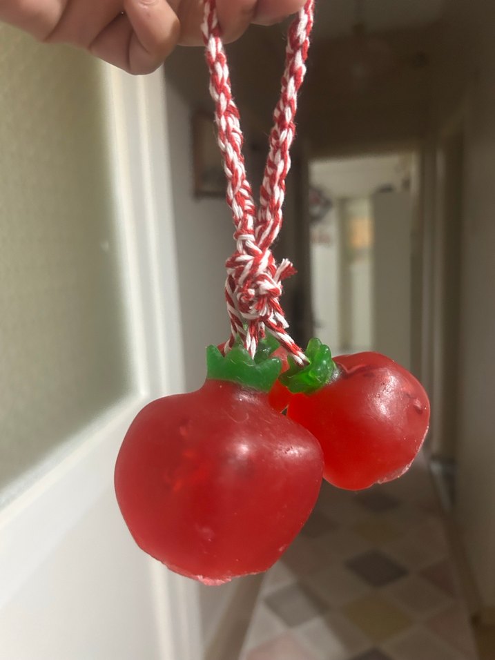 Kırmızı Nar salkım sabunları - Görsel 3