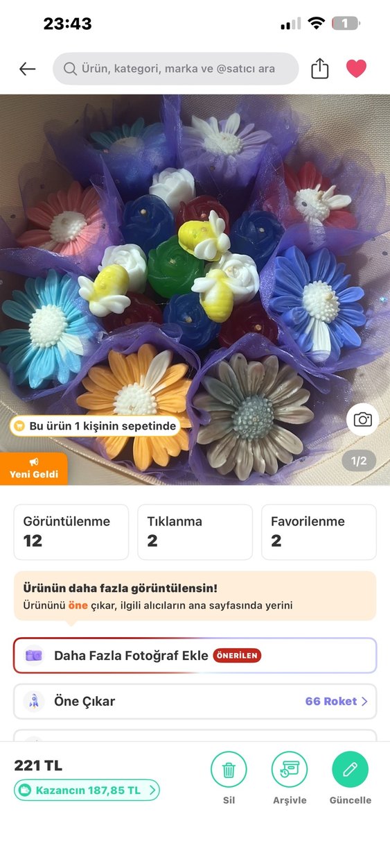 Buket sabunları - Görsel 2