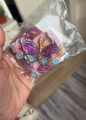 Kelebek Detaylı El Yapımı Sabun - Görsel 7