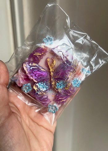 Kelebek Detaylı El Yapımı Sabun - Görsel 6