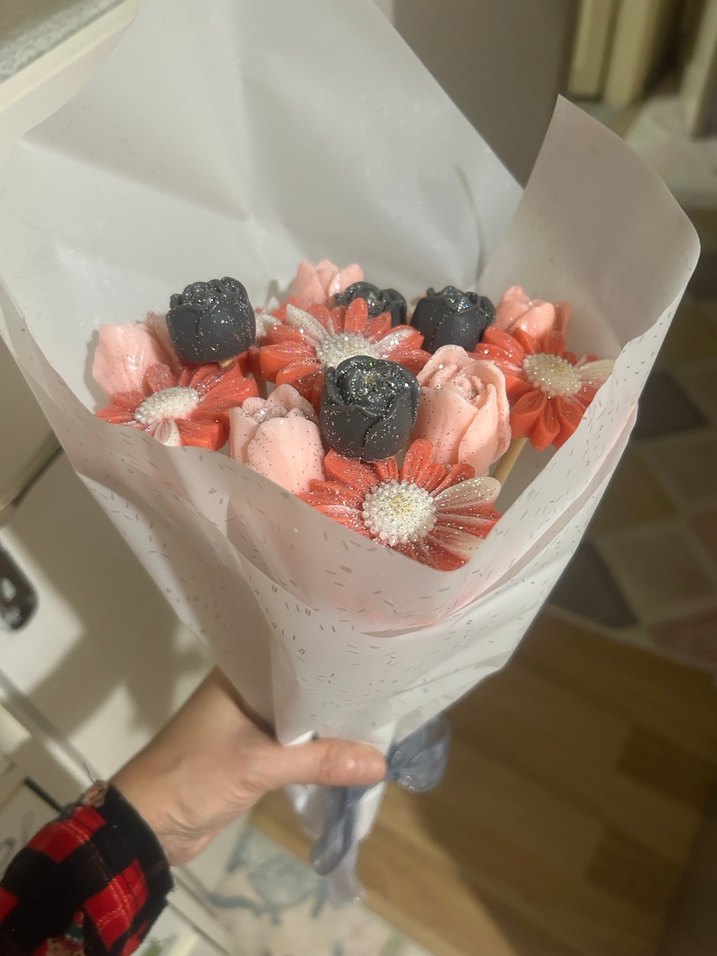 Sevhililer gününe özel solmayn buket sabunları - Görsel 3