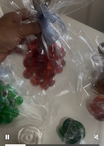 Doğal organik el yapımı salkım musluk sabunları - Görsel 3