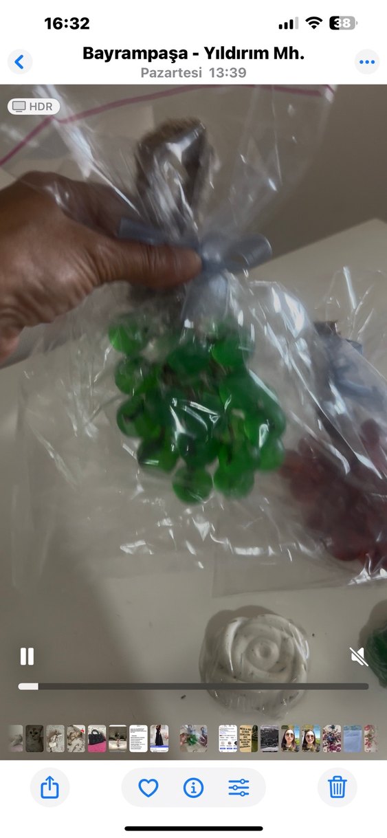 Doğal organik el yapımı salkım musluk sabunları - Görsel 2