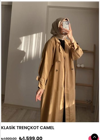 Zara Kadın Uzun Trençkot