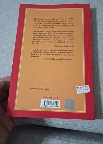 Yaşar Kemal - Üç Anadolu Efsanesi - Görsel 2