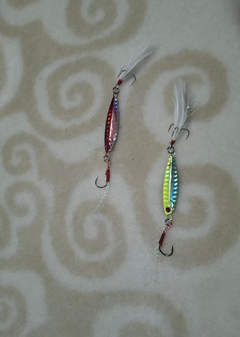 Renkli jig..balıkçılar için yem..sıfır ürün - Görsel 2