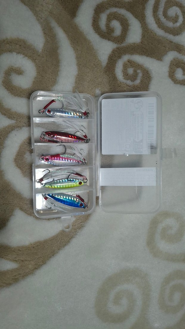 Renkli Balıkçılık Yem Seti 5 Parça..10 gr..jig - Görsel 2