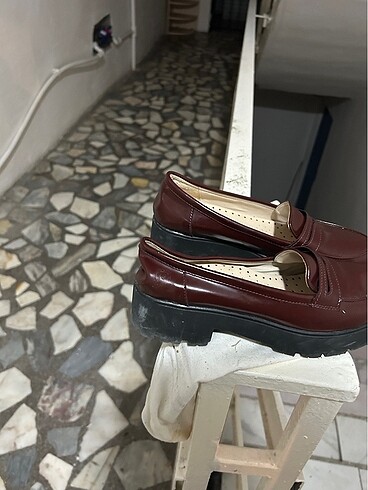 38 Beden Bordo şık babet