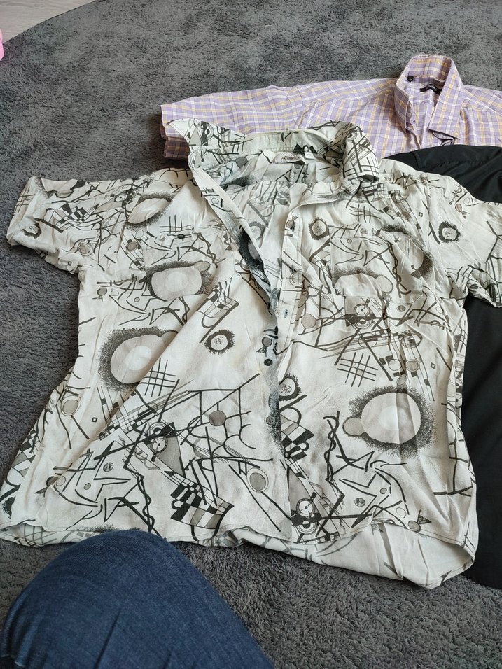 3 adet Pamuklu Kısa Kollu Erkek Gömlek - Görsel 2