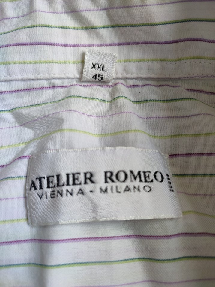 Beyaz Kısa Kollu Keten Erkek Gömlek - Görsel 4