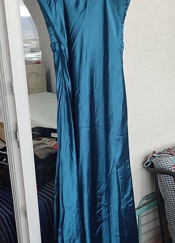 Turkuaz abiye - Görsel 2