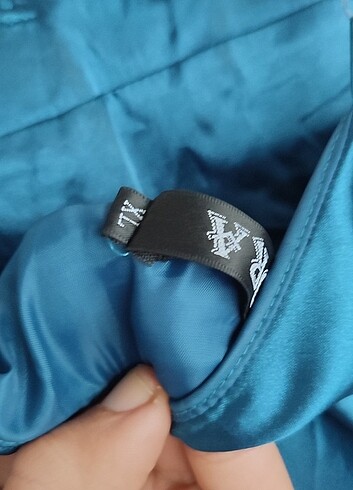 Turkuaz abiye - Görsel 5