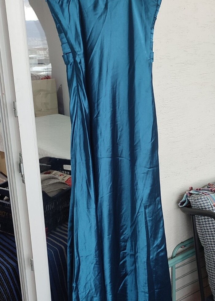 Turkuaz abiye - Görsel 2