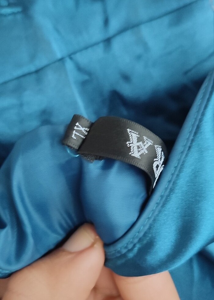 Turkuaz abiye - Görsel 5