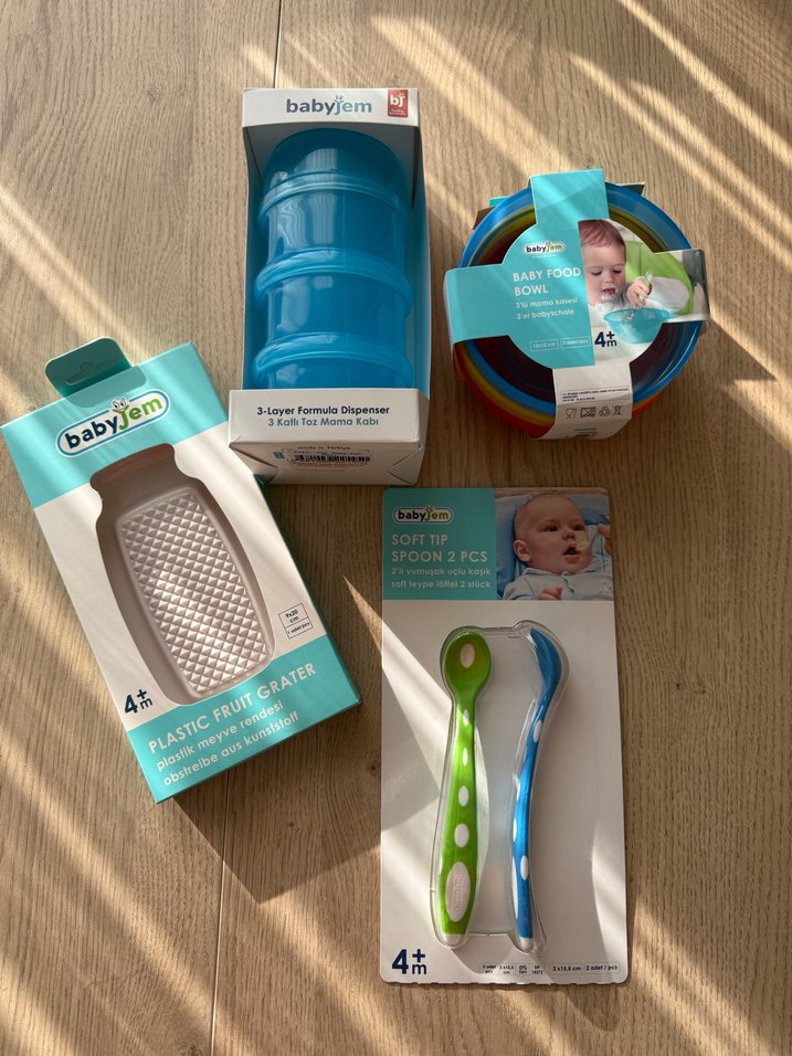 Babyjem Bebek Beslenme Seti 4 Parça - Görsel 2