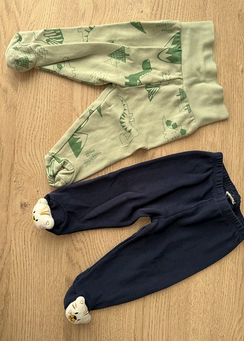 Erkek Çocuk Geniş Kesim Örme Pantolon - Görsel 2