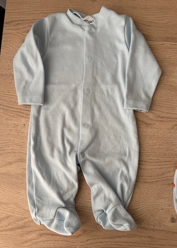 Renkli Dinozor Desenli Bebek Tulum 2 adet - Görsel 5