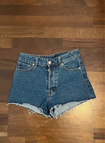 H&M Yüksek Bel Kot Şort