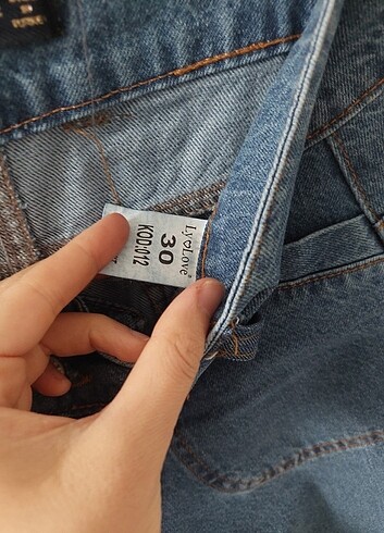 Diğer Şık kot bol paça