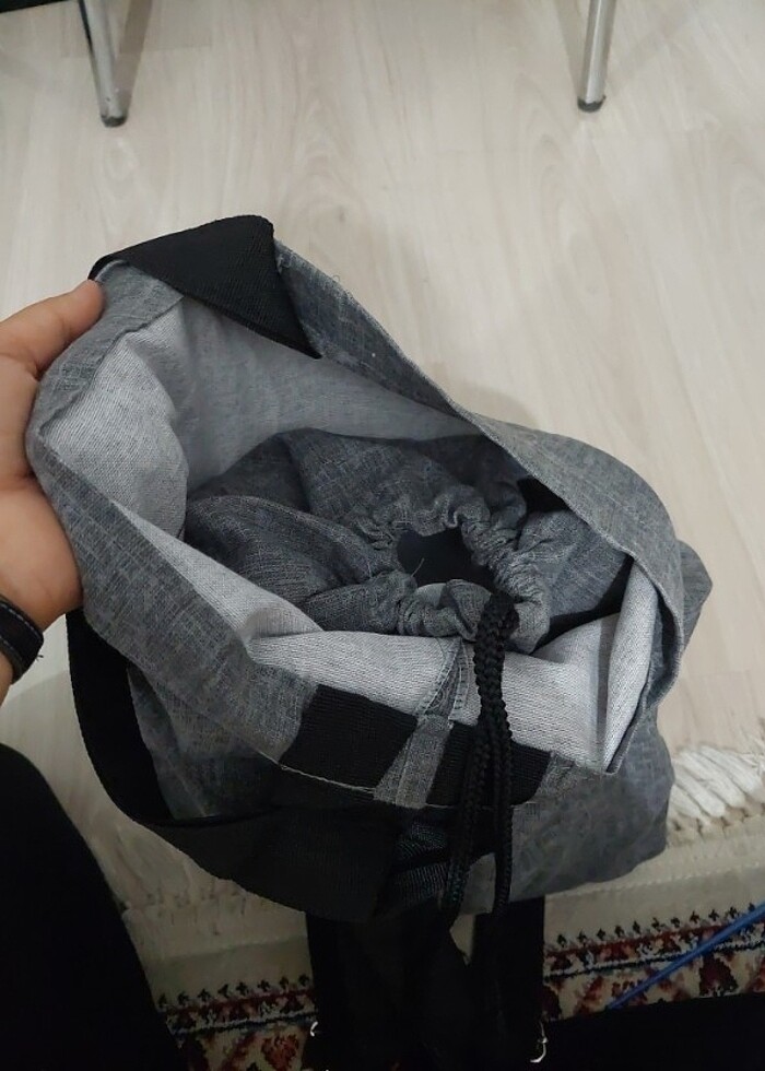 Bez sırt çantası  - Görsel 2