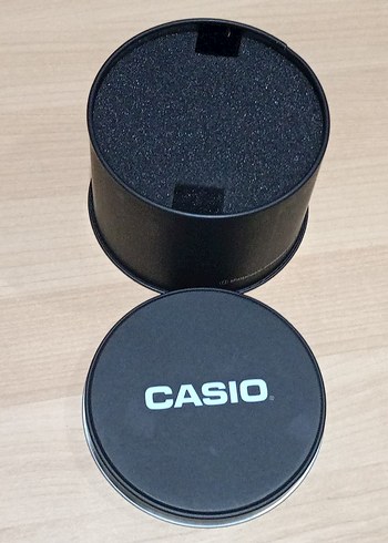 Casio Orijinal Siyah Metal Saat Kutusu
