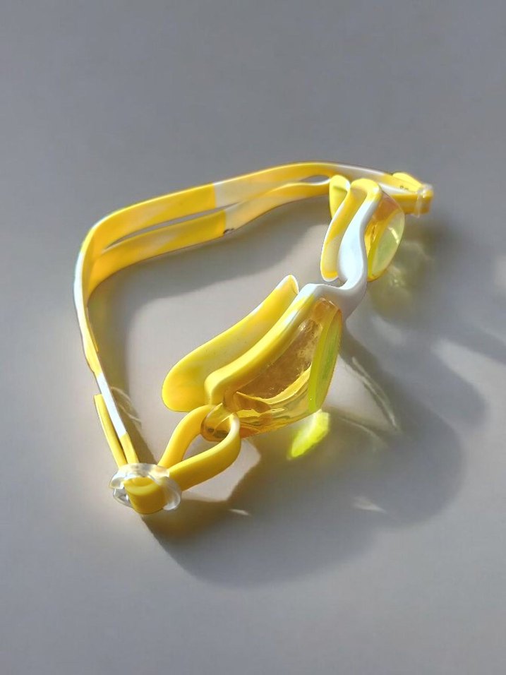 Sarı Renk Çocuk Yüzücü Gözlüğü - Görsel 2