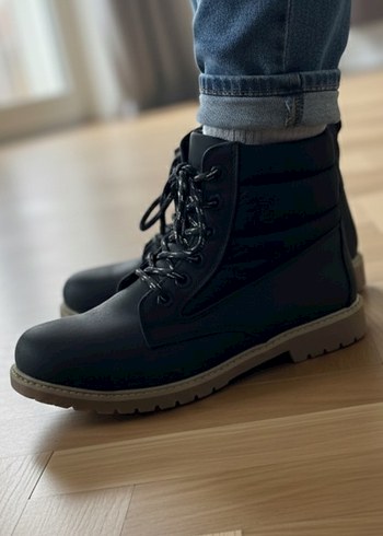 Unisex Siyah Bot 39 Numara - Görsel 4