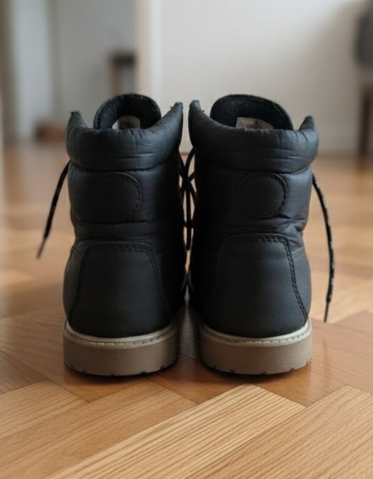 Unisex Siyah Bot 39 Numara - Görsel 5