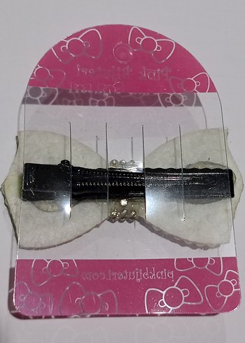 İnci ve Zirkon Taş Detaylı Fiyonk Toka - Görsel 3