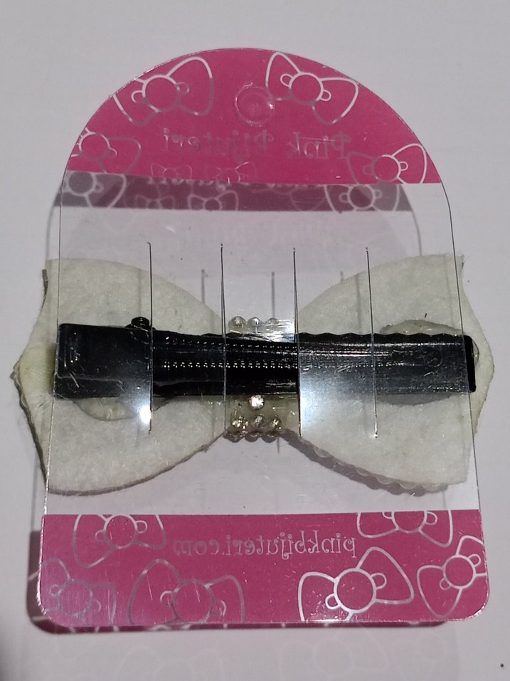 İnci ve Zirkon Taş Detaylı Fiyonk Toka - Görsel 3