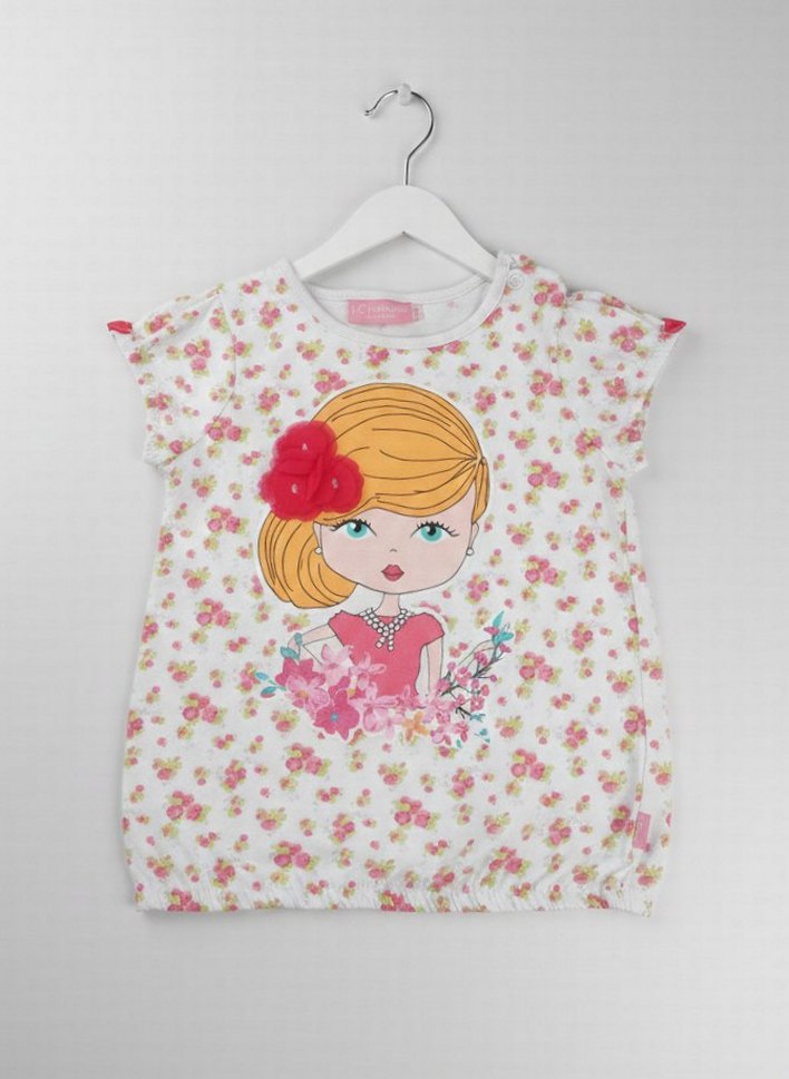 Lcw Pembe Baskılı T-shirt - Görsel 3