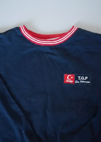 Türkiye Güreş Fedarasyonu Logolu Sweatshirt - Görsel 3