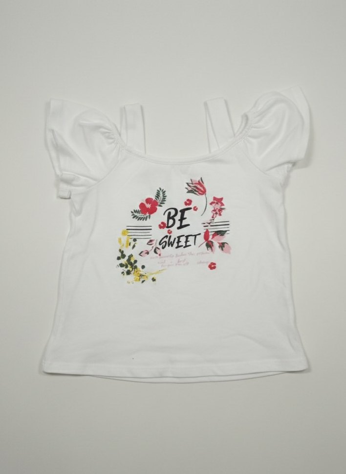 Panço Kız Çocuk Renkli Baskılı T-shirt - Görsel 3