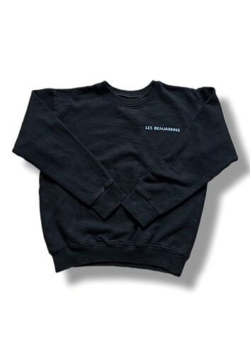 Les Benjamins Unisex Siyah Sweatshirt
