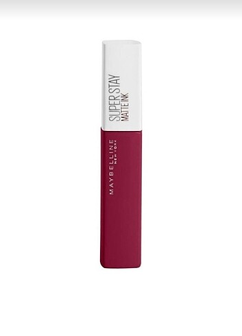 Maybelline Süper Stay Mat Likit Ruj Bordo