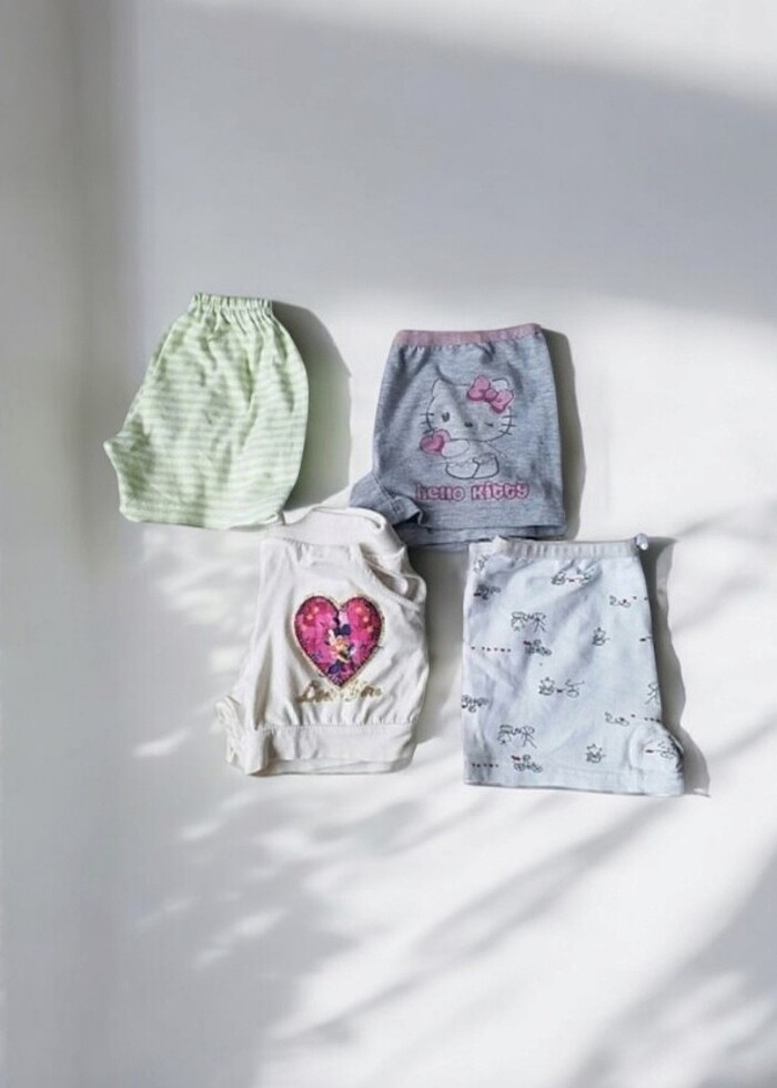 4 - Parça çocuk alt giyim - Görsel 2