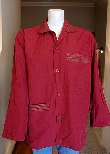 Bordo Erkek Ropdöşambır İkili Takım - Görsel 5