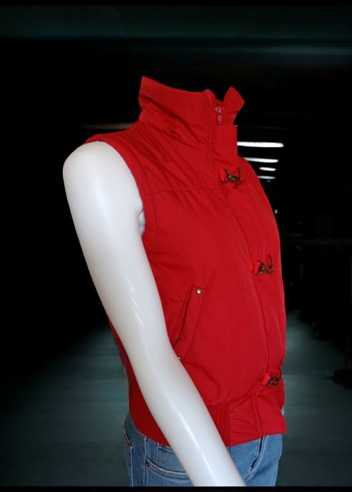 Kırmızı Şişme Yelek - Görsel 2