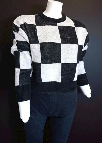 Dama Desen Oversize Model Kazak
