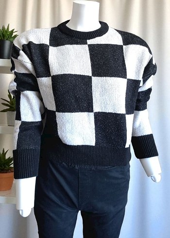 Koton Dama Desen Oversize Model Kazak