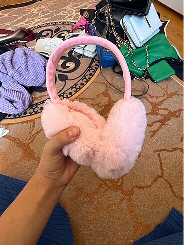 diğer Beden Pembe kışlık kulaklık