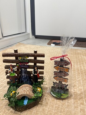 Dekoratif süs Karadeniz temalı ister tekli ister ikisini de alab - Görsel 9