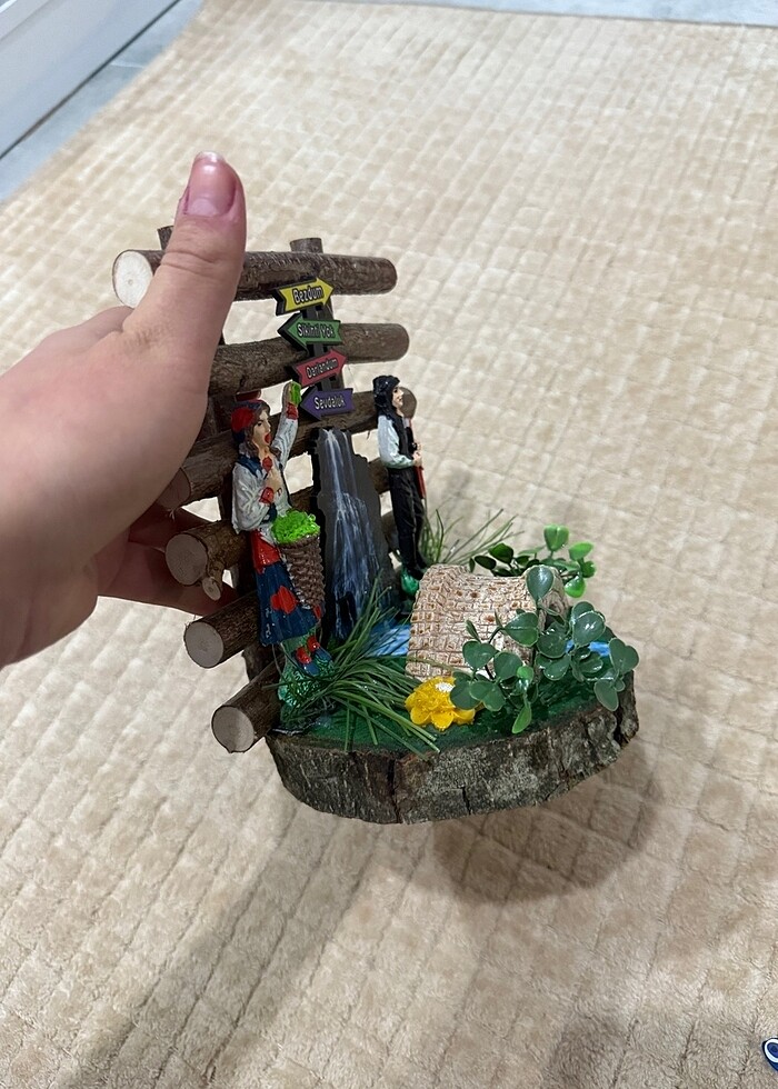 Dekoratif süs Karadeniz temalı ister tekli ister ikisini de alab - Görsel 4